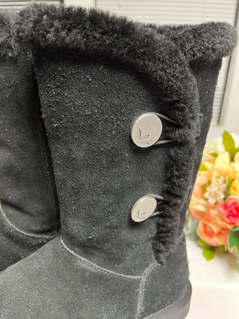 Koolaburra by UGG Victoria Tall Boots Black Size 7